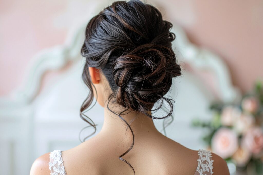 wedding hair