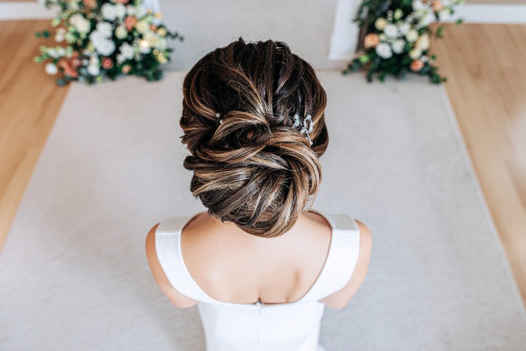 wedding hair and makeup timeline