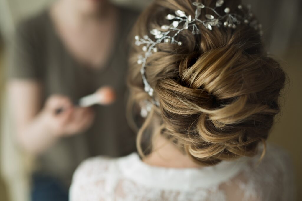 wedding hair and makeup Saratoga Springs